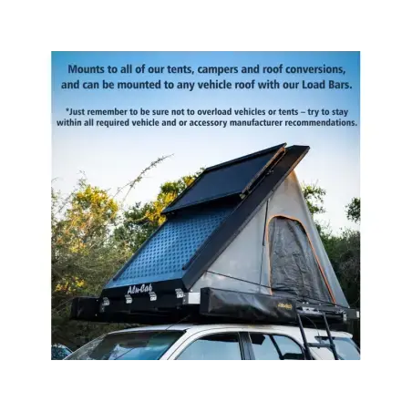 Panier de toit avec supports de table Alu-Cab